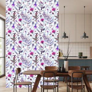 Papier Peint Fleurs Sauvages Aquarelles – Image 4