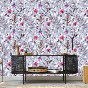 Papier Peint Fleurs Sauvages Aquarelles – Image 5