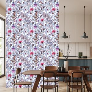 Papier Peint Fleurs Sauvages Aquarelles – Image 4