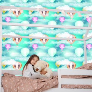 Papier Peint Ballons Derrière Les Nuages – Image 7
