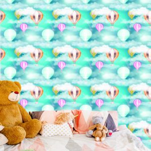 Papier Peint Ballons Derrière Les Nuages – Image 6