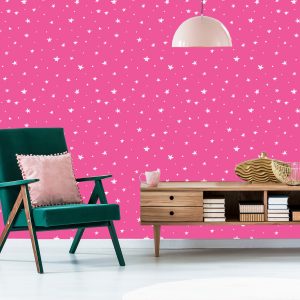 Papier Peint Pour Les Enfants - Étoiles Et Cercles – Image 6