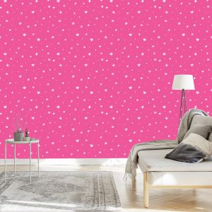 Papier Peint Pour Les Enfants - Étoiles Et Cercles – Image 3
