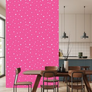 Papier Peint Pour Les Enfants - Étoiles Et Cercles – Image 4