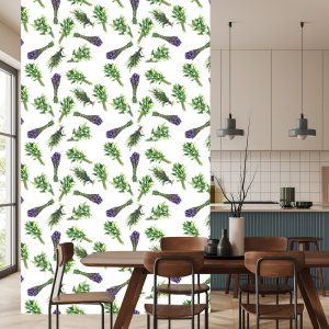 Papier Peint Lavande Parmi Les Herbes – Image 4
