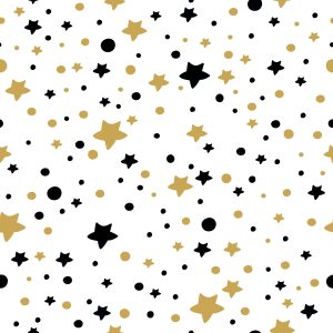 Papier Peint Pour Les Enfants - Étoiles Et Cercles – Image 1