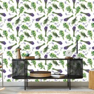 Papier Peint Herbes De Lavande – Image 5