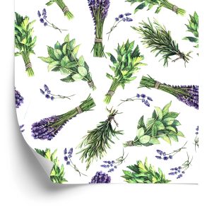 Papier Peint Herbes De Lavande – Image 2