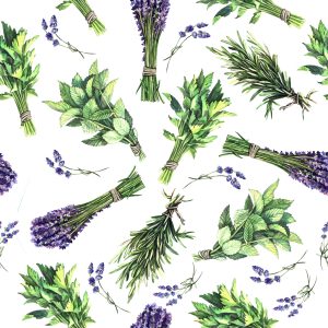 Papier Peint Herbes De Lavande – Image 1