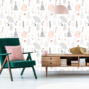 Papier Peint Pour Les Enfants - Ours Endormis – Image 6