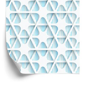 Papier Peint Optique Géométrique 3D Pour La Chambre – Image 2