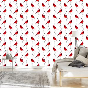 Papier Peint Beaux Oiseaux Colorés – Image 3