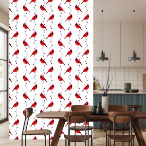 Papier Peint Beaux Oiseaux Colorés – Image 4