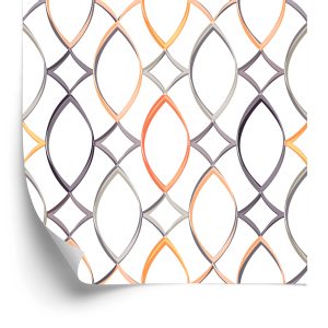 Papier Peint Motifs Géométriques Colorés – Image 2