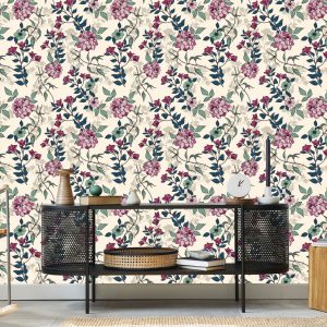 Papier Peint Fleurs Romantiques – Image 5