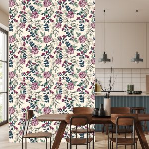Papier Peint Fleurs Romantiques – Image 4