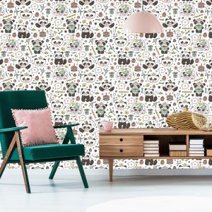 Papier Peint Pandas Parmi Les Jouets – Image 6