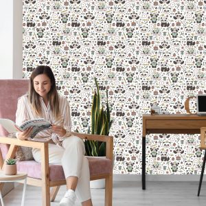 Papier Peint Pandas Parmi Les Jouets – Image 7