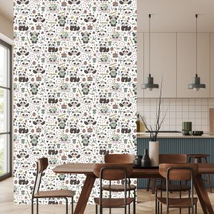 Papier Peint Pandas Parmi Les Jouets – Image 4