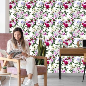 Papier Peint Composition Florale – Image 7