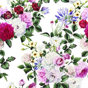 Papier Peint Composition Florale – Image 1