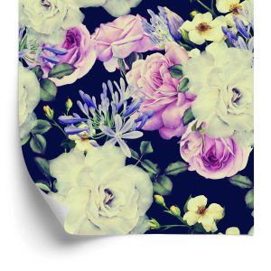 Papier Peint Fleurs Vintages – Image 2