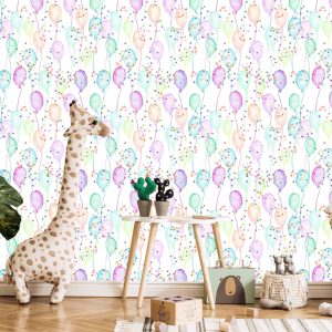 Papier Peint Ballons Pastels – Image 5