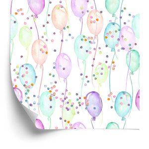 Papier Peint Ballons Pastels – Image 2