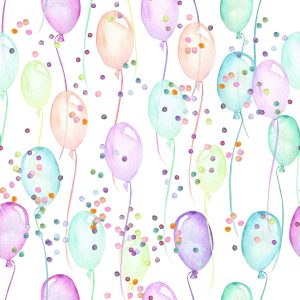 Papier Peint Ballons Pastels – Image 1