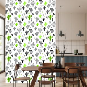 Papier Peint Cactus De Style Scandinave Pour Le Salon – Image 4