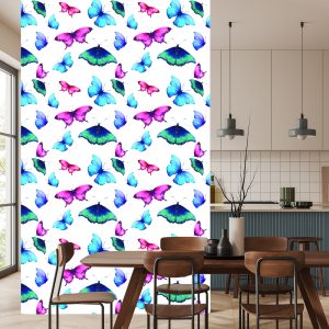 Papier Peint Papier Peint Papillons Colorés Pour La Chambre D'un Bébé – Image 4