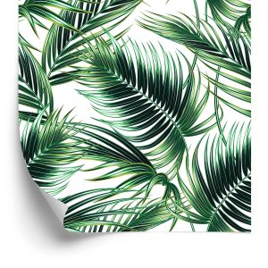 Papier Peint Feuilles De Palmier À La Mode – Image 2