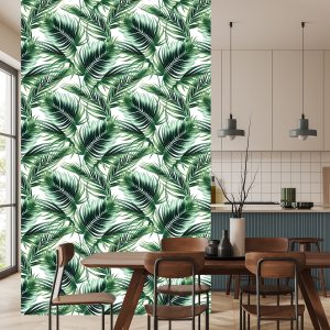 Papier Peint Feuilles De Palmier À La Mode – Image 4