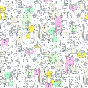 Papier Peint Les Chats Et Les Chiens – Image 1