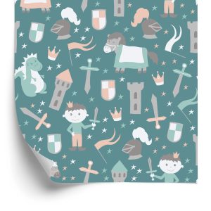 Papier Peint Chevaux De Conte De Fées Pour Enfants Star Knight – Image 2
