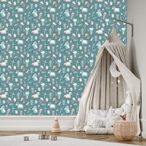Papier Peint Chevaux De Conte De Fées Pour Enfants Star Knight – Image 3
