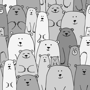 Papier Peint Pour Les Enfants - Ours – Image 1