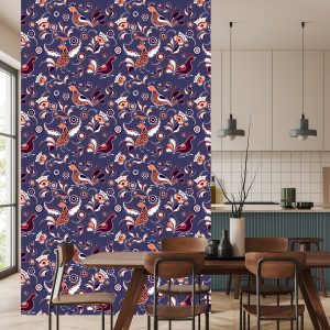Papier Peint Plantes Et Oiseaux – Image 4