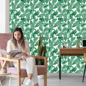 Papier Peint Feuilles De Banane – Image 7
