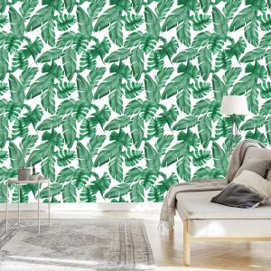 Papier Peint Feuilles De Banane – Image 3