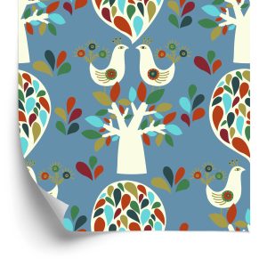 Papier Peint Arbres Nature Feuilles Chambre D'enfants – Image 2