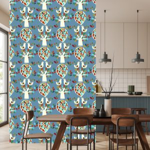 Papier Peint Arbres Nature Feuilles Chambre D'enfants – Image 4
