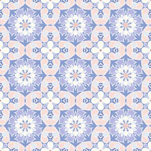 Papier Peint Mosaïque Florale Colorée – Image 1