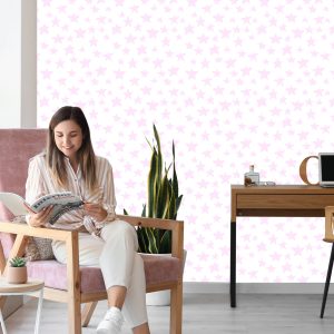 Papier Peint Etoiles Roses – Image 7