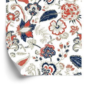 Papier Peint Fleurs Sauvages Colorées – Image 2
