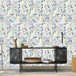 Papier Peint Fleurs Sauvages Colorées – Image 5