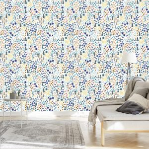 Papier Peint Fleurs Sauvages Colorées – Image 3