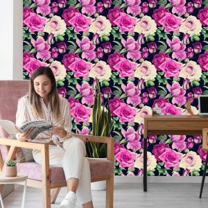 Papier Peint Fleurs Vintages – Image 7