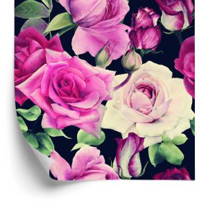 Papier Peint Fleurs Vintages – Image 2