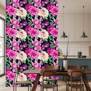 Papier Peint Fleurs Vintages – Image 4